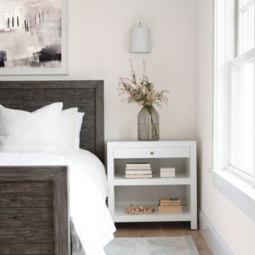 Show details for Jellia Pink Petal Geometric Wallpaper