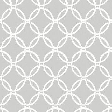 Picture of Quelala Grey Ring Ogee Wallpaper