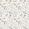 Picture of Tinker Grey Woodland Botanical Wallpaper