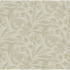 Picture of Lei Neutral Etched Leaves Wallpaper