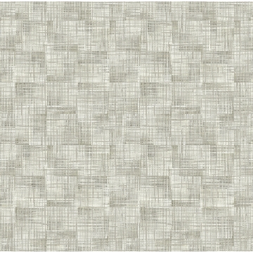 Picture of Ting Taupe Abstract Woven Wallpaper