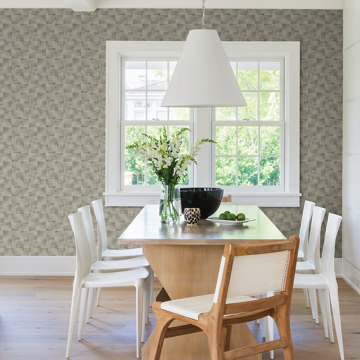 Show details for Ting Coffee Abstract Woven Wallpaper