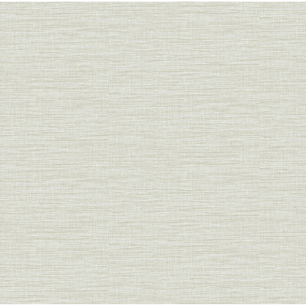 Picture of Lela Silver Faux Linen Wallpaper