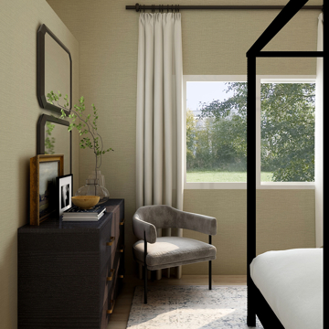 Show details for Lela Neutral Faux Linen Wallpaper