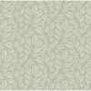 Picture of Coraline Green Leaf Wallpaper