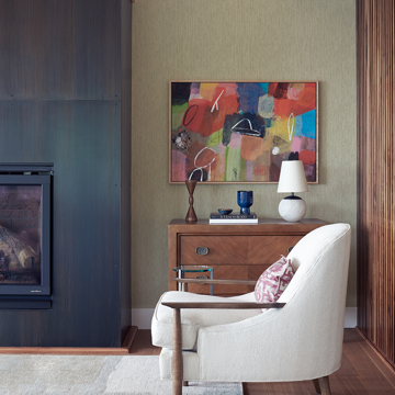 Show details for Terence Light Brown Pinstripe Texture Wallpaper