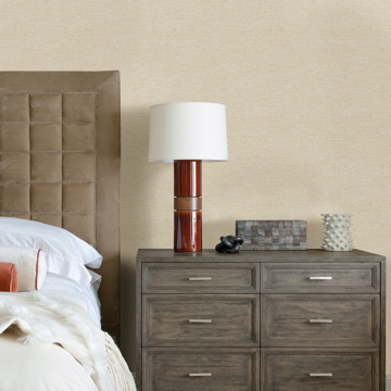 Show details for Jordan Cream Faux Tweed Wallpaper