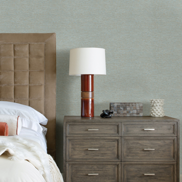 Show details for Jordan Aqua Faux Tweed Wallpaper