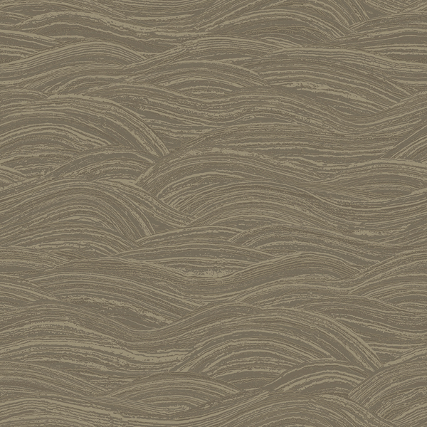 Picture of Leith Gold Zen Waves Wallpaper