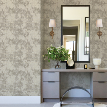 Show details for Odell Bronze Antique Tiles Wallpaper