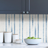 Picture of Blue Indigo Drops Peel and Stick Wallpaper