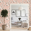 Picture of Pink Halcyon Peel and Stick Wallpaper