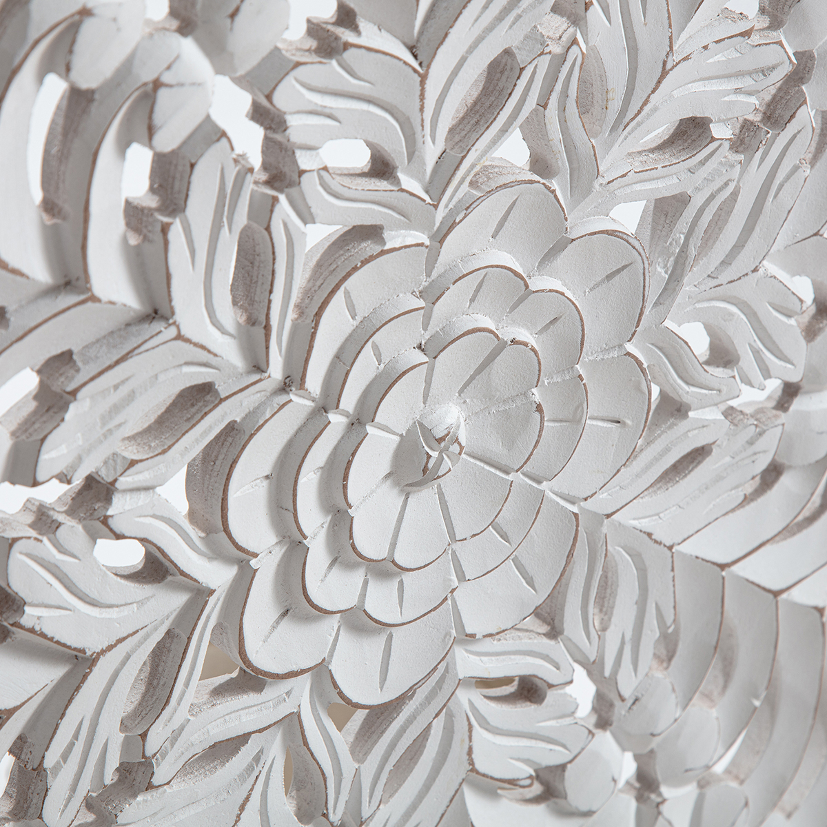 ME4149W White Round Wood by Habitat