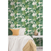 Picture of Dimensions Green Tropical Wallpaper