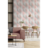 Picture of Kirby Pink Oval Geo Wallpaper