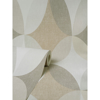 Picture of Kirby Taupe Oval Geo Wallpaper