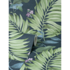 Picture of Eden Blue Tropical Wallpaper