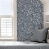Picture of Navy Sleepy Owls Peel and Stick Wallpaper