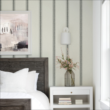 Show details for Charcoal Langston Peel and Stick Wallpaper