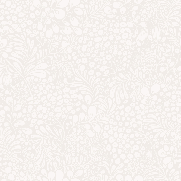 Picture of Siv Light Grey Botanical Wallpaper