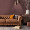 Picture of Edsel Maroon Geometric Wallpaper