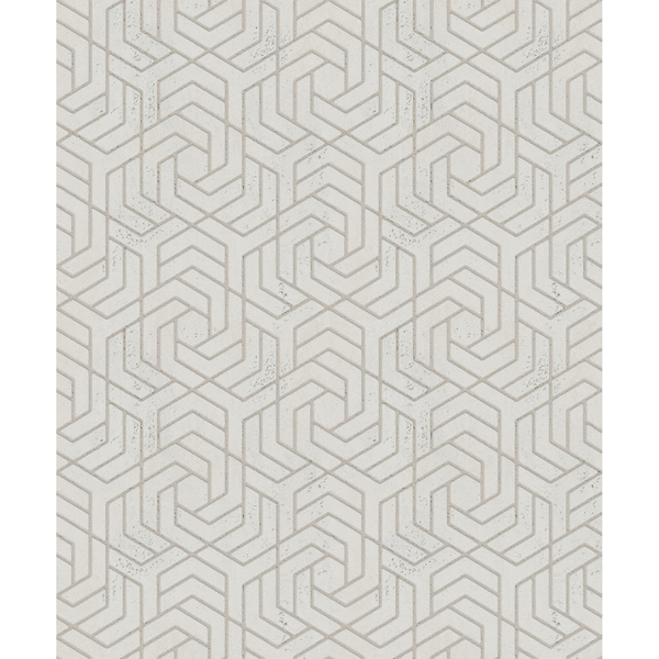 Picture of Tama Champagne Geometric Wallpaper