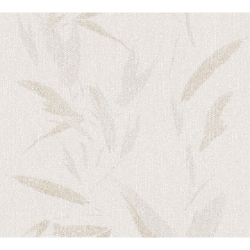Picture of Kaiya Cream Leaves Wallpaper