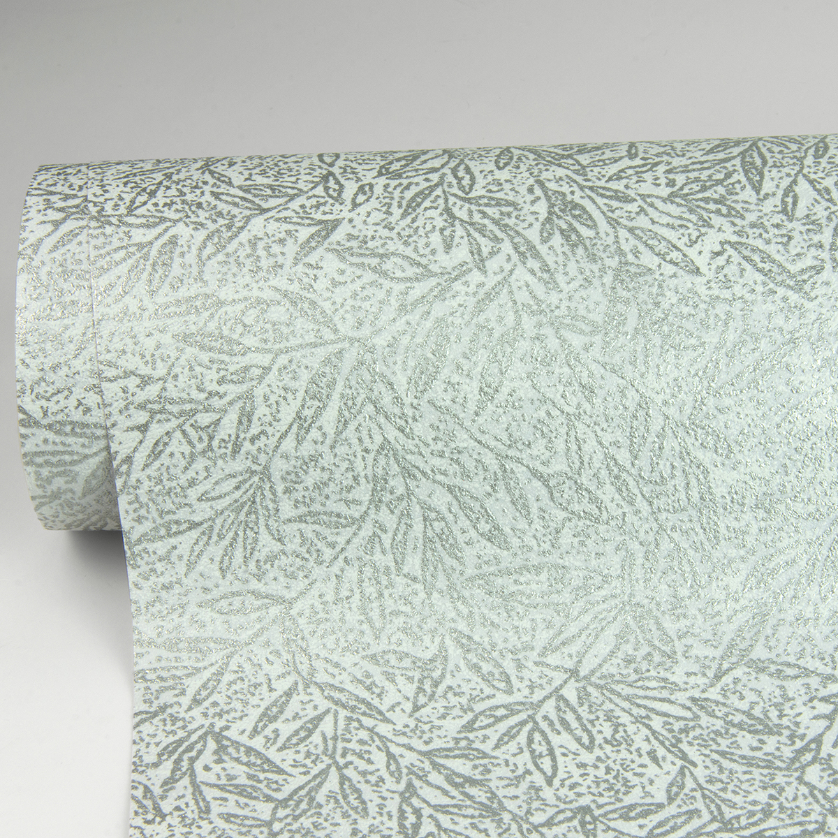 4035378371 Sayuri Silver Leaf Trail Wallpaper by Advantage