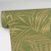 Picture of Yumi Green Palm Leaf Wallpaper