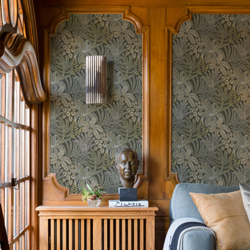 Show details for Sumner Brown Woodland Botanical Wallpaper
