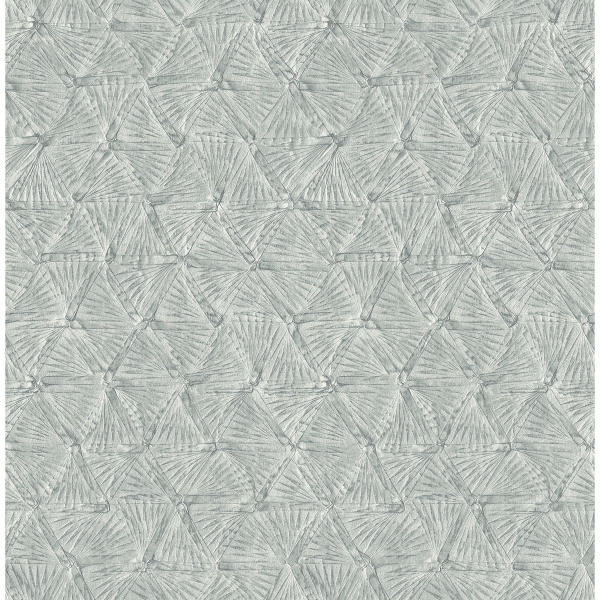 Picture of Wright Slate Textured Triangle Wallpaper