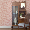 Picture of Morris Pink Leaf Wallpaper
