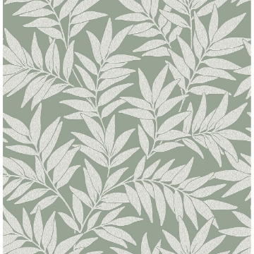 Picture of Morris Green Leaf Wallpaper