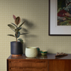 Picture of Larsson Gold Ogee Wallpaper
