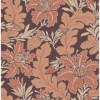 Picture of Butterfield Burgundy Floral Wallpaper