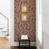 Picture of Butterfield Burgundy Floral Wallpaper