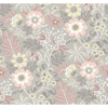 Picture of Voysey Pink Floral Wallpaper