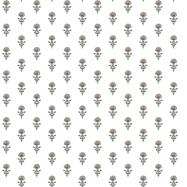 Picture of Libby  Petal Mini Floral Wallpaper By Erin Gates