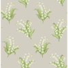 Picture of Farmington Stone Lily of the Valley Wallpaper By Erin Gates