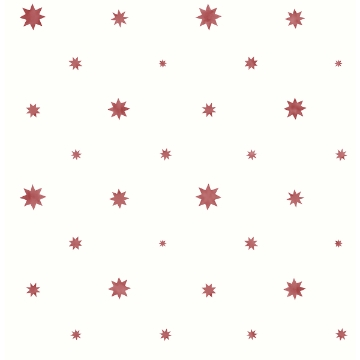 Picture of Henry Red Starburst Wallpaper By Erin Gates