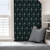 Picture of Black Dorset Peel and Stick Wallpaper