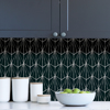 Picture of Black Dorset Peel and Stick Wallpaper