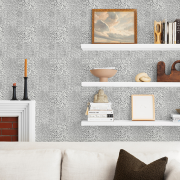 Show details for Black Mayim Peel and Stick Wallpaper