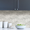 Picture of Grey Farrow Peel and Stick Wallpaper