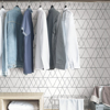 Picture of Grey Harris Peel and Stick Wallpaper
