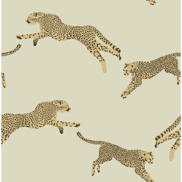 Picture of Dune Leaping Cheetah Peel and Stick Wallpaper