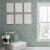 Picture of Farmington Blue Heather Lily of the Valley Wallpaper By Erin Gates