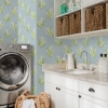 Picture of Farmington Blue Heather Lily of the Valley Wallpaper By Erin Gates