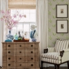 Picture of Farmington Stone Lily of the Valley Wallpaper By Erin Gates