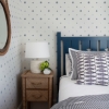 Picture of Henry Blue Starburst Wallpaper By Erin Gates